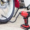 150PSI Cordless Car Tire Pump 6000mAh Rechargeable Tire Inflator 12V Portable Electric Air Compressor with LED Light for Car Bike Motorcycle Ball