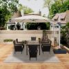 11 ft. Octagon Aluminum 360-Degree Cantilever Patio Umbrella with Umbrella Cover