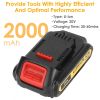 20V Replacement Battery Fit for Dewalt DCB206-2 DCB205