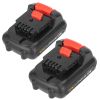2 Packs 12V Li-ion Power Tool Battery Replacement Compatible with Dewalt