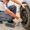 Car Tire Inflator Pump Portable Car Air Compressor 6000mAh Wireless Electric Air Pump 150 PSI with LED Light