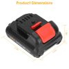2 Packs 12V Li-ion Power Tool Battery Replacement Compatible with Dewalt