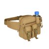 Tactical Waist Bag Denim Waist bag With Water Bottle Holder For Outdoor Traveling Camping Hunting Cycling
