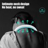 sMini Hanging Handheld Leafless Hanging Neck Fan Portable Silent Outdoor Usb Charging Super Long Life Portable Cooling Lazy Small Fan
