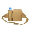 Tactical Waist Bag Denim Waist bag With Water Bottle Holder For Outdoor Traveling Camping Hunting Cycling